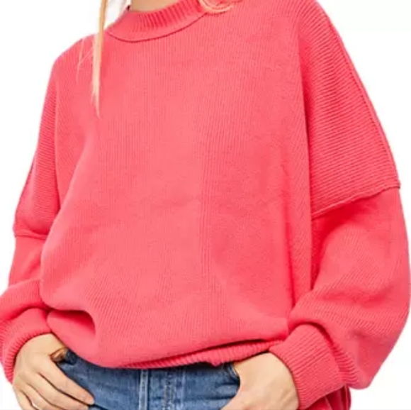 Free People Easy Street Tunic Sweater Medium NWT - Picture 7 of 16